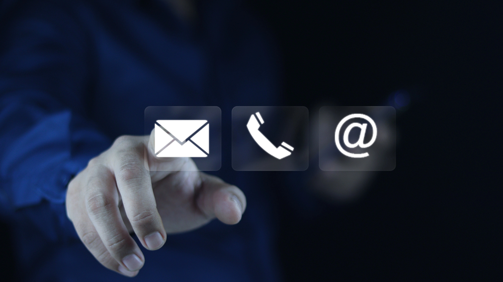 Briefumschlag als Symbol für Anfrage